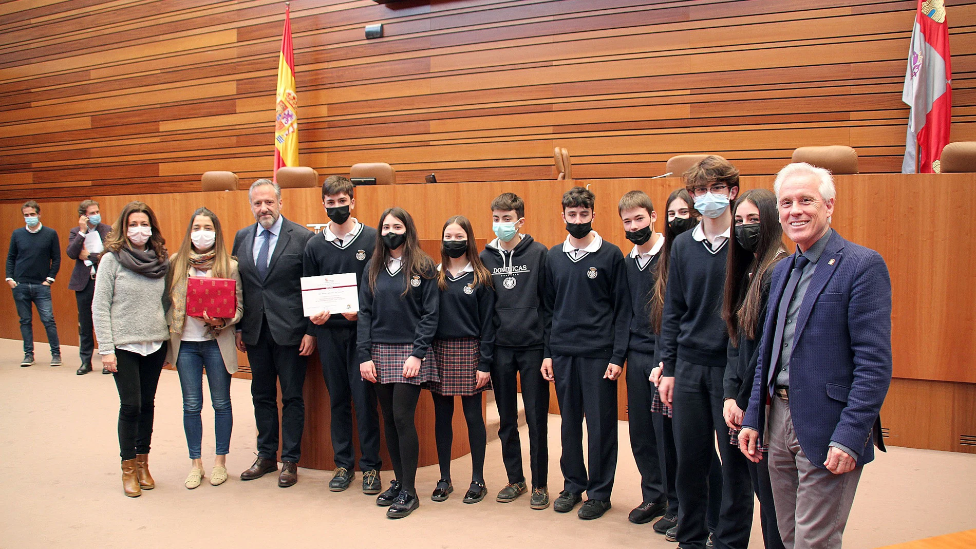 El Colegio Santo Domingo de Guzmán de Palencia, uno de los dos vencedores de la fase autonómica del certamen Lectura en Público