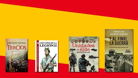 Una selección de libros sobre las fuerzas armadas