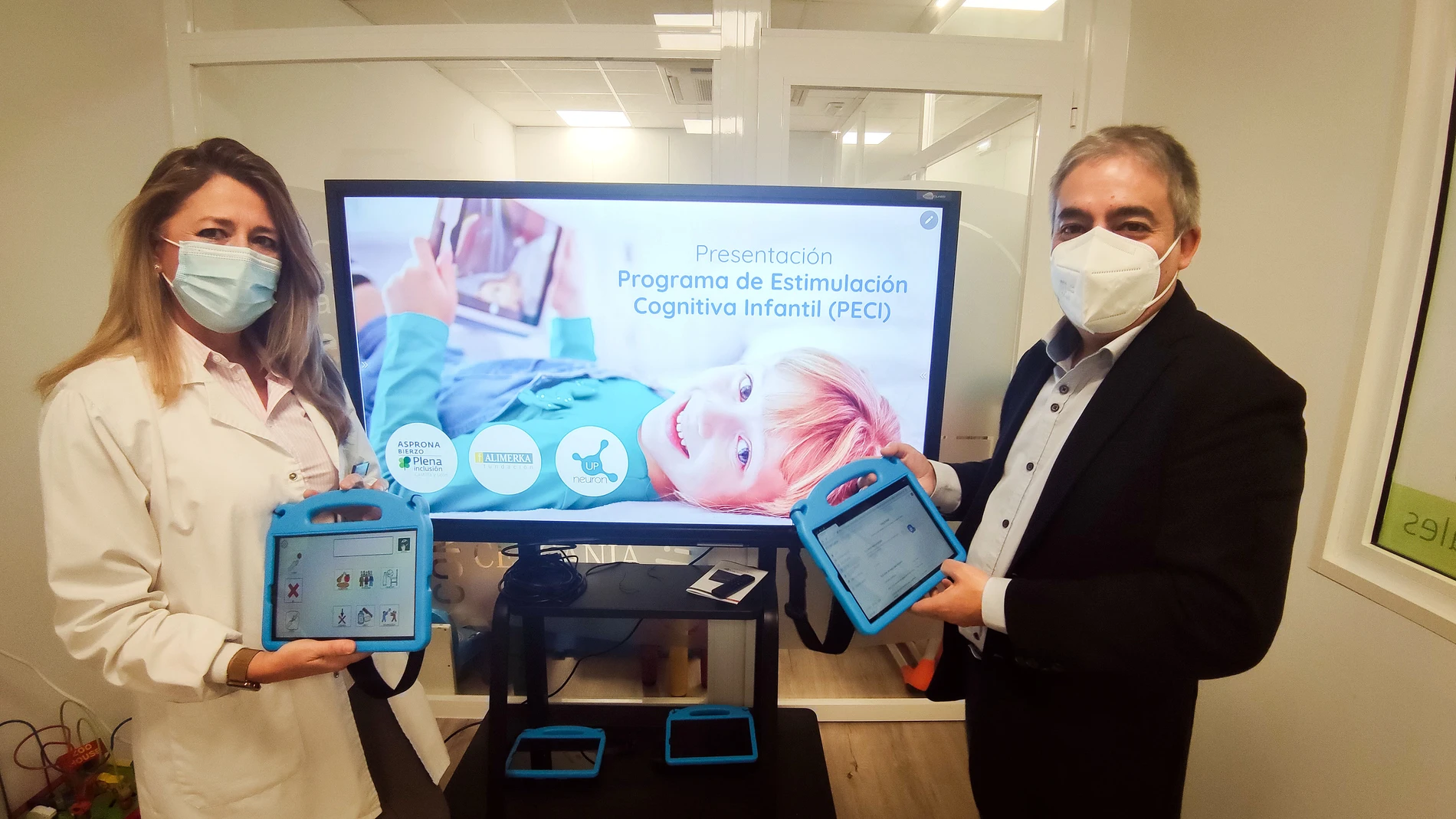 Asprona Bierzo incorpora las nuevas tecnologías a la atención infantil con un nuevo programa de estimulación cognitiva