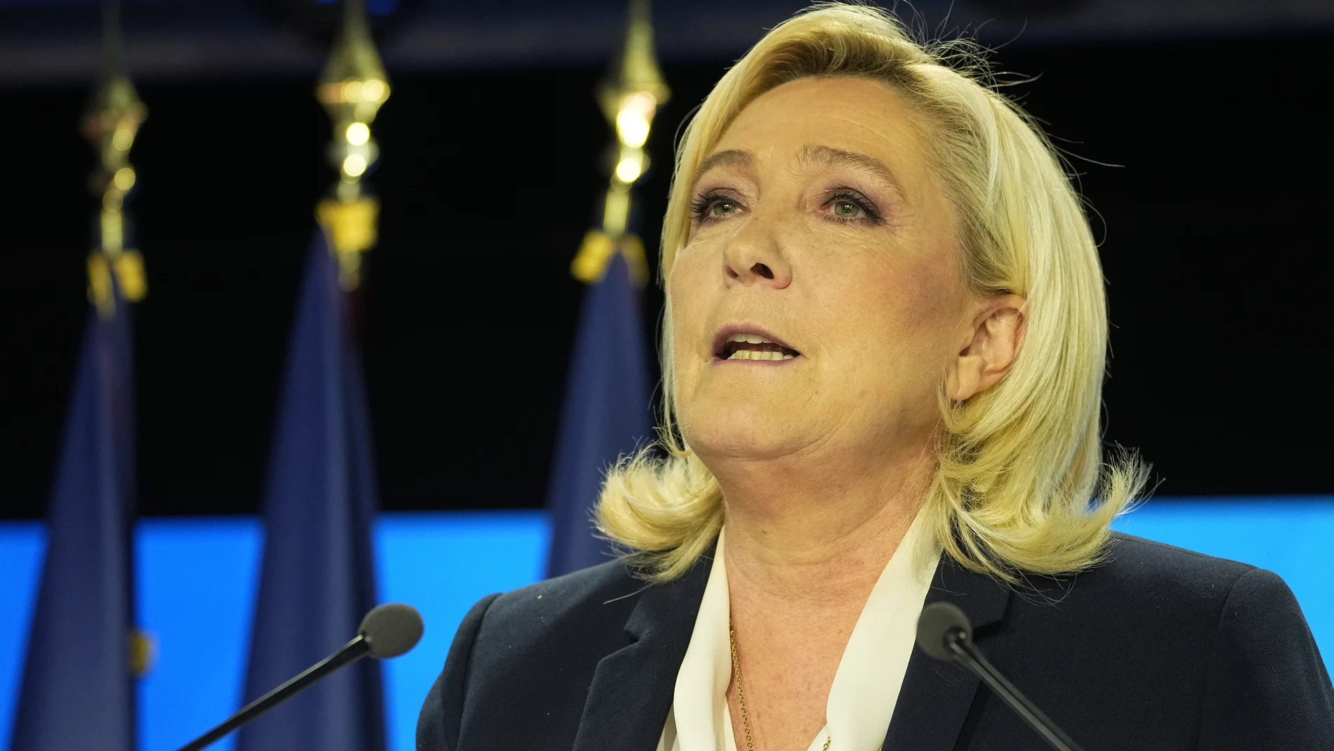 La líder de Reagrupación Nacional, Marine Le Pen, competirá por un escaño en su feudo de Pas de Calais