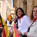 Ana Sánchez, secretaria de organización del PSOE de Castilla y León, en la petición del Toro en la fiestas de la Veguilla en Benavente