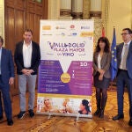 El alcalde de Valladolid, Óscar Puente, presenta "Valladolid, Plaza Mayor del Vino"