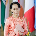 Aung San ha sido el rostro de la esperanza democrática de Myanmar durante más de 30 años