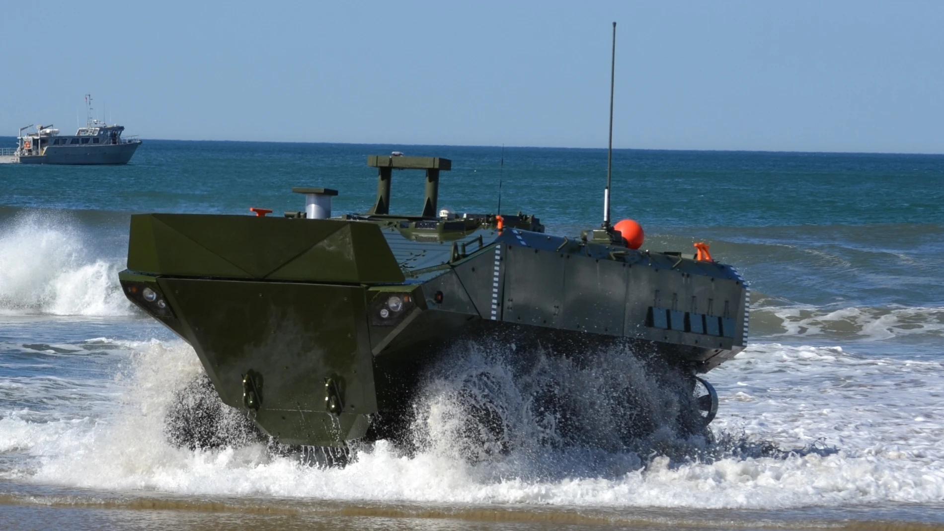 Imagénes del Amphibious Combat Vehicle (ACV) en uso en el Marine Corps Systems Command, por el que ha mostrado interés la Armada española