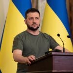 Volodimir Zelenski, presidente de Ucrania