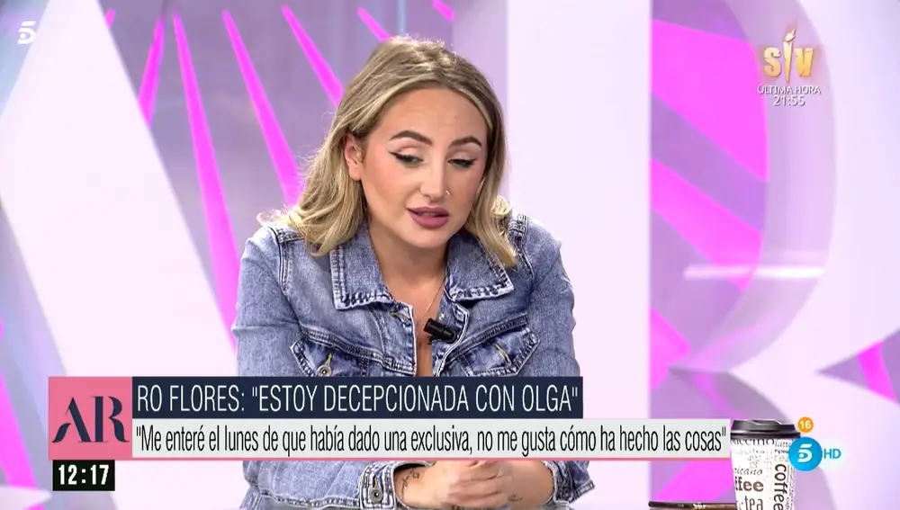 Rocío Flores en 'El programa de Ana Rosa'