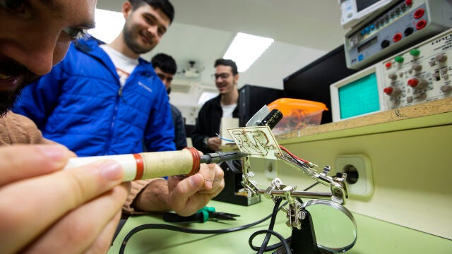 Alumnos del IES Pacífico