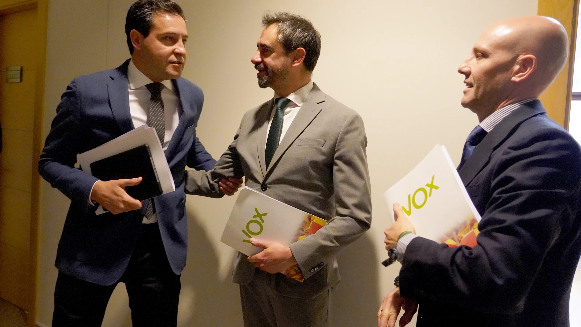 Reunión de la Junta de Portavoces de las Cortes