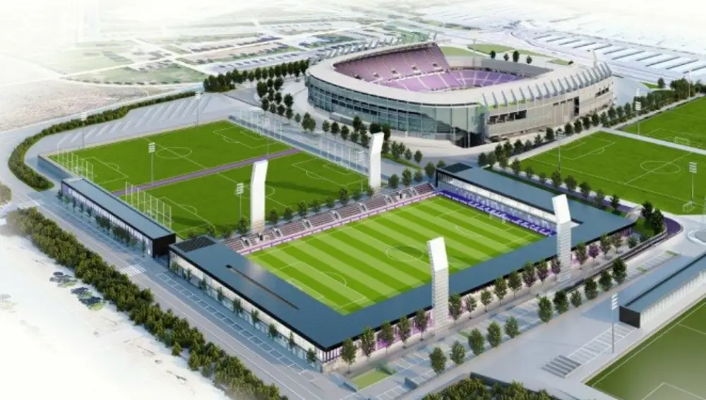 Así será la nueva Ciudad Deportiva del Real Valladolid