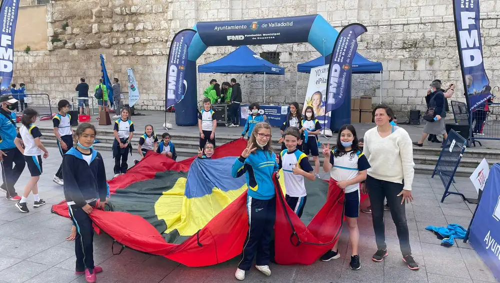 Día de la Educación Física en la Calle en Valladolid