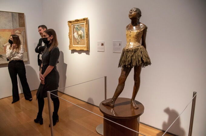 La escultura "Petite danseuse de quatorze ans" de Edgar Degas