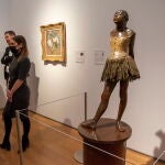 La escultura "Petite danseuse de quatorze ans" de Edgar Degas