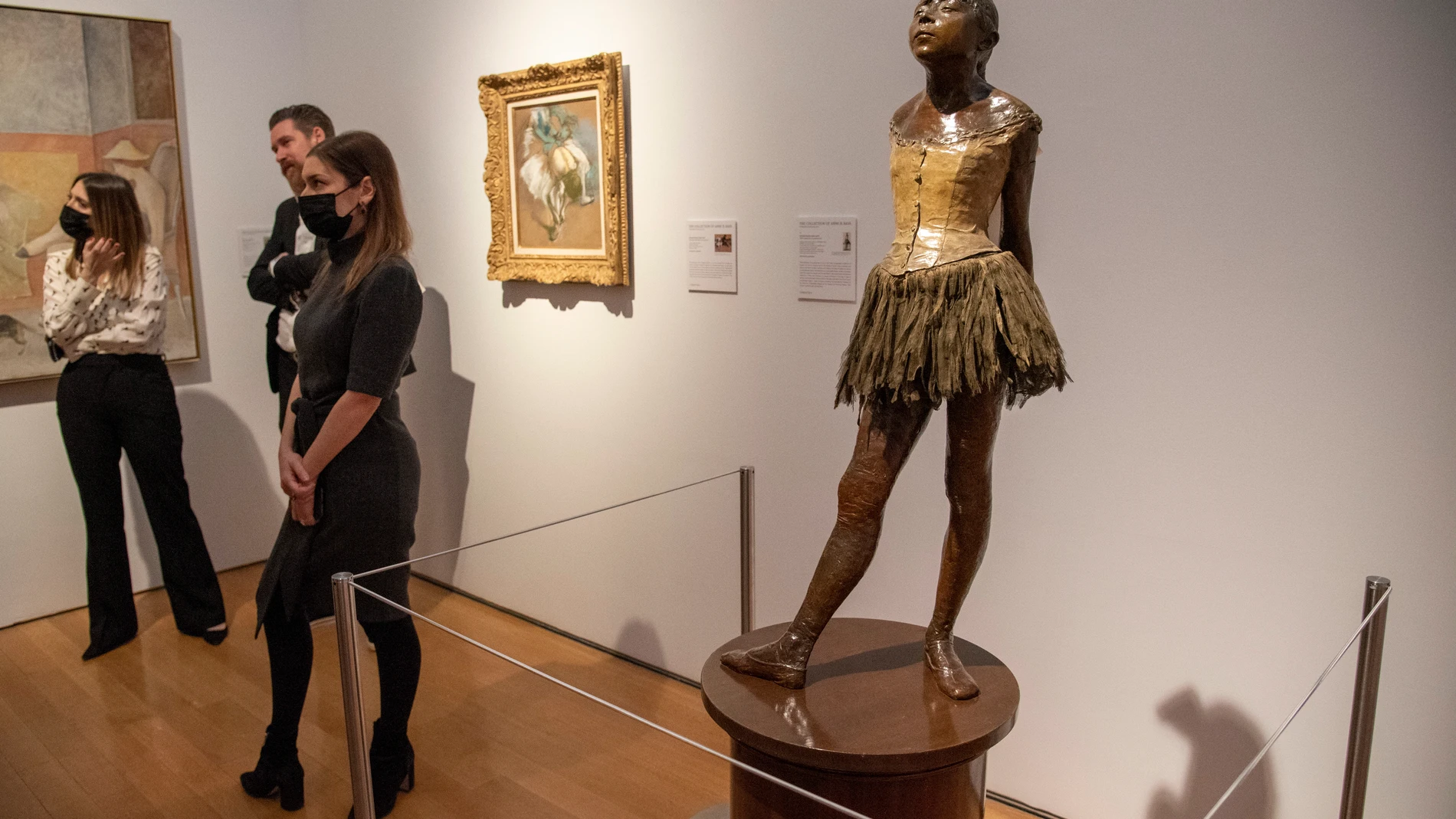 La escultura "Petite danseuse de quatorze ans" de Edgar Degas