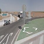 Punto donde ocurrió el trágico accidente