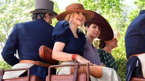 Eugenia Martínez y Tana Rivera en Sevilla.