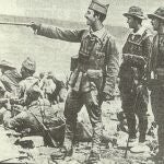 Durante su etapa en la Legión, Franco ayudó a salvar Melilla de los rifeños de Abd el-Krim