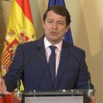 El presidente Fernández Mañueco, interviene en la toma de posesión del nuevo delegado territorial de la Junta en Ávila, José Francisco Hernández