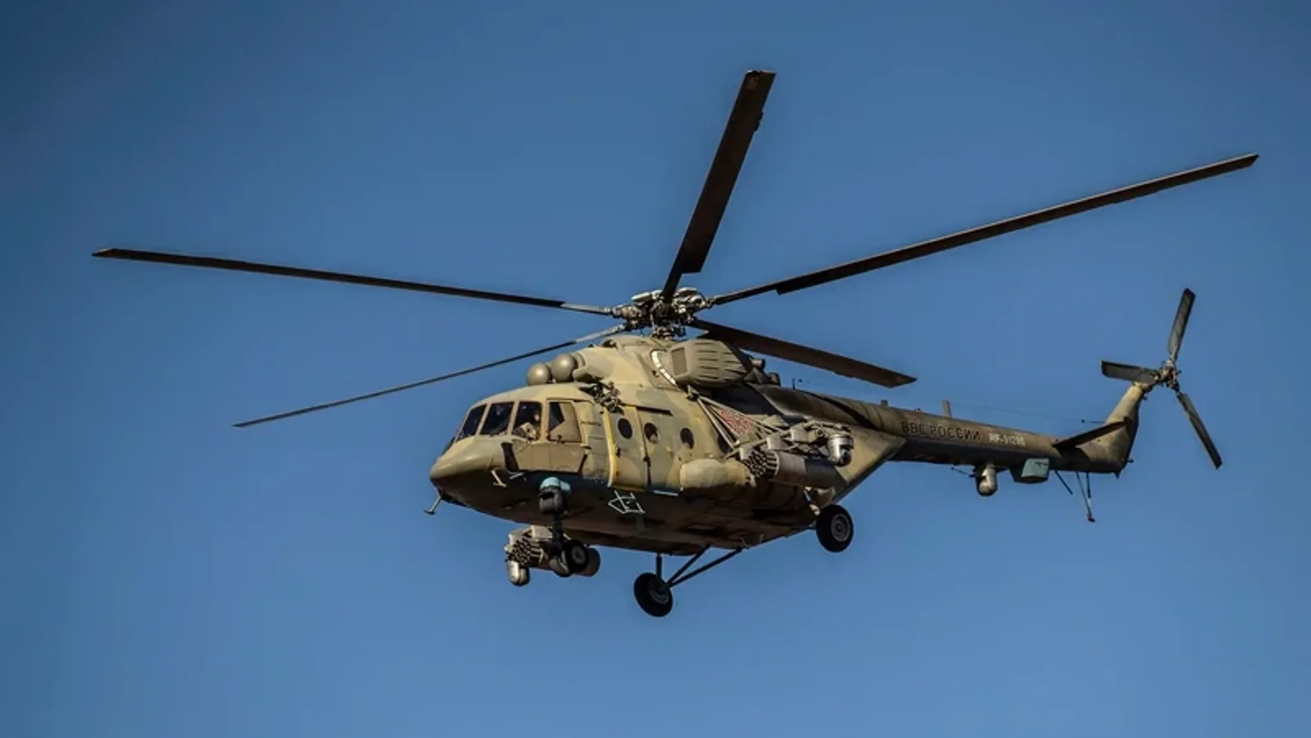 Un helicóptero militar ruso Mi-17, en una imagen de archivo