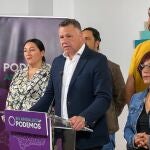 El diputado de Unidas Podemos en el Congreso Juan Antonio Delgado