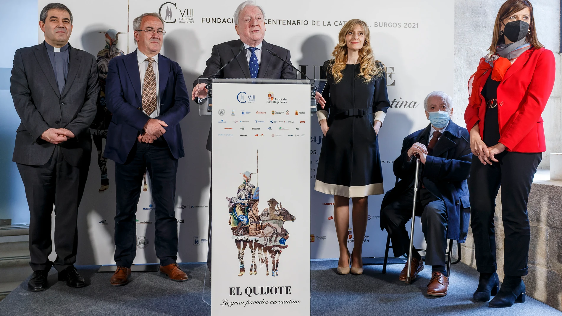 Inauguración de la exposición "El Quijote, la gran parodia cervantina"