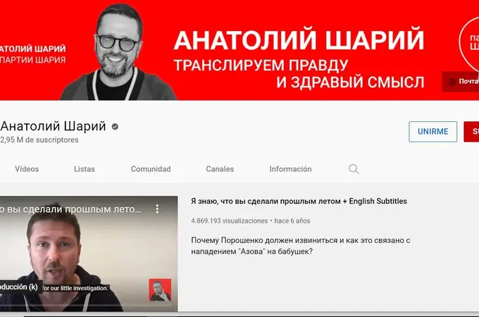 El canal de Youtube por el que Ucrania reclama a un bloguero prorruso