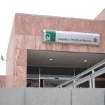 Fachada de los Juzgados y Fiscalía de menores