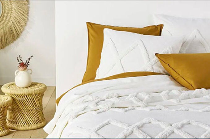 Colores de primavera para tu cama con estas colchas de lino y algodón