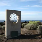 Este monolito en Punta de Orchilla (Isla del Hierro, Canarias) señaliza el antiguo meridiano cero