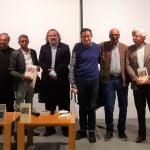 Mingo, Elías, Cuéllar, Alencart, Fonseca, Ameri, Álvarez e Iglesias