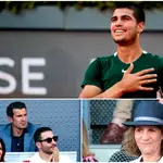  De la Infanta Elena a Luis Figo: todos los ‘vips’ que han visto de cerca el triunfo de Alcaraz en el Mutua Madrid Open 