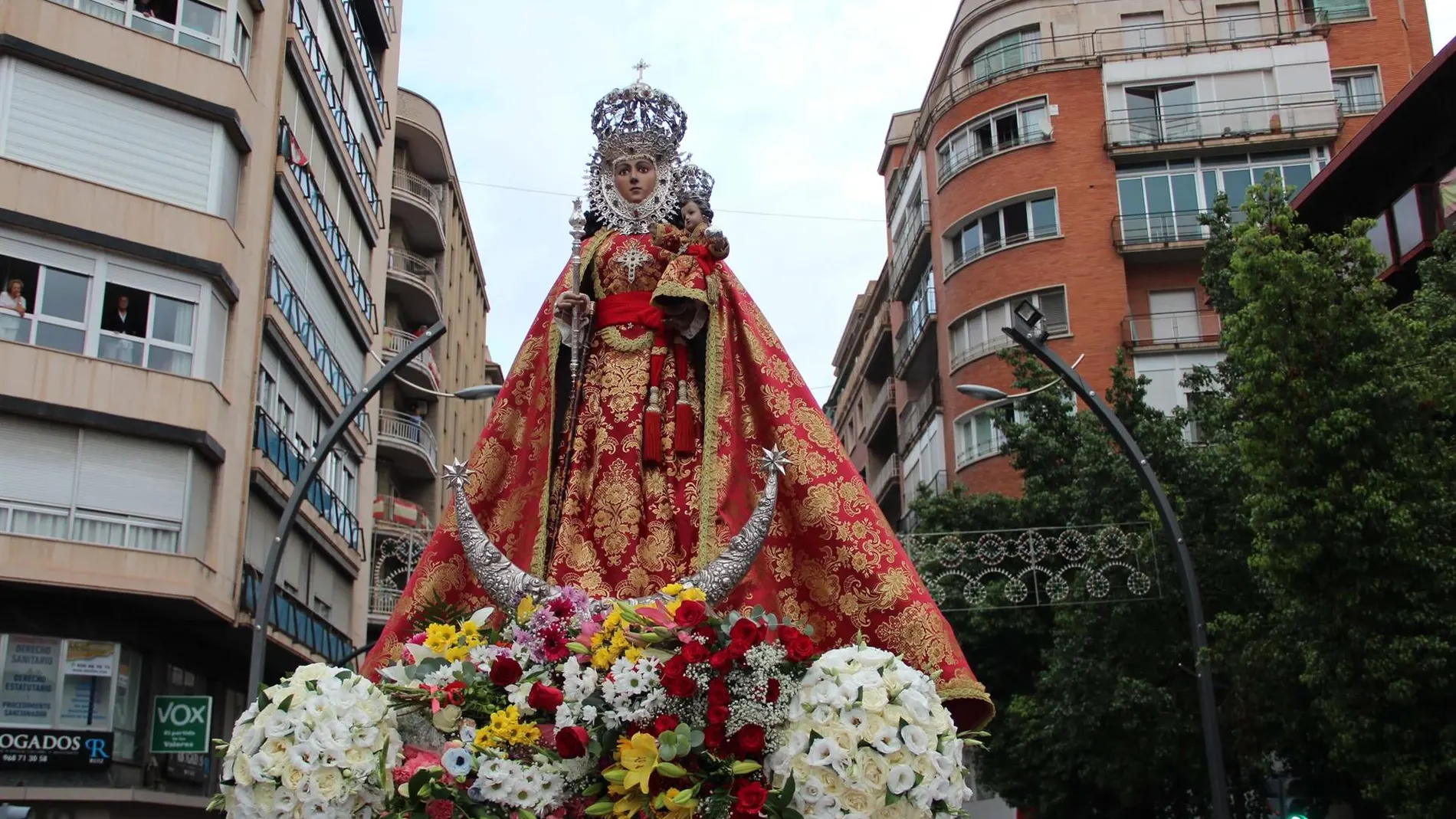 Imagen de archivo de la Virgen de la Fuensanta