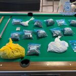 Droga incautada en el marco de la operación