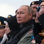 Putin en el desfile del Día de la Victoria en Moscú