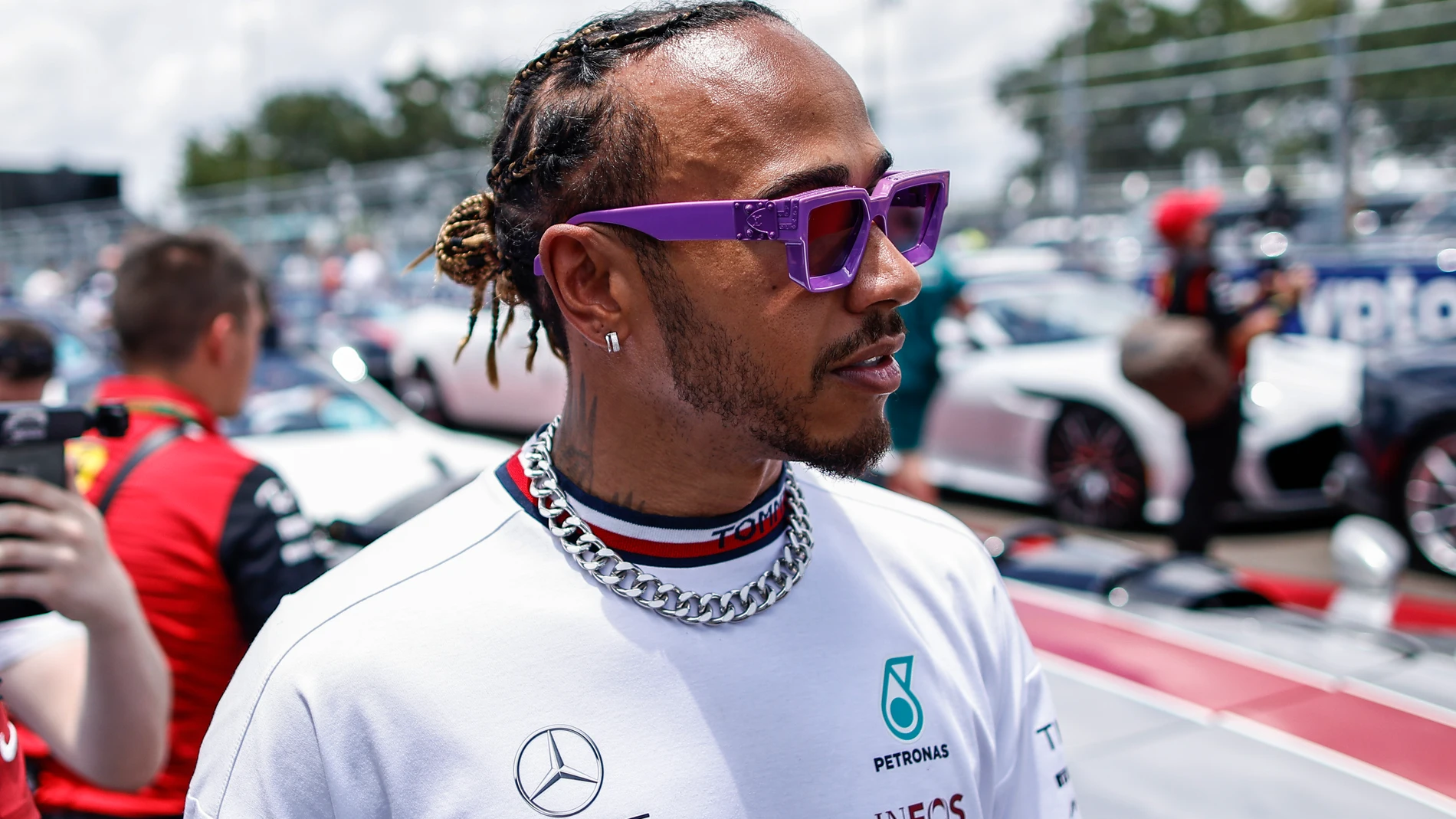 Lewis Hamilton, piloto de la escudería Mercedes.