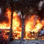 La explosión del coche bomba causó la muerte del juez del Supremo José Francisco Querol, su chófer y su guardaespaldas