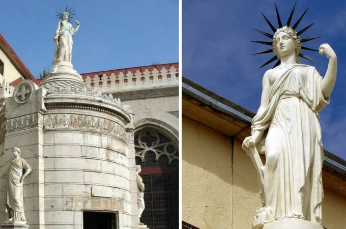 Estatuas de la Libertad en Madrid