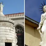 Estatua de la Libertad en Madrid