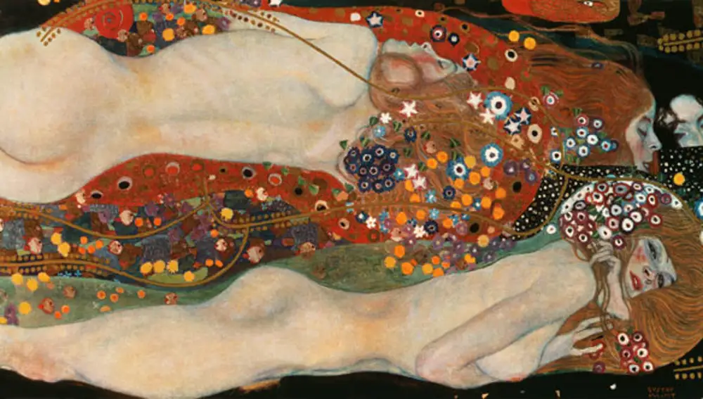 &quot;Serpientes de agua II&quot;, de Klimt
