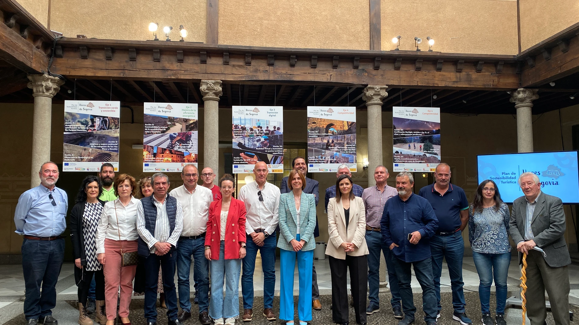 Presentación del Plan de Sostenibilidad Hoces de Segovia impulsado por la Diputación