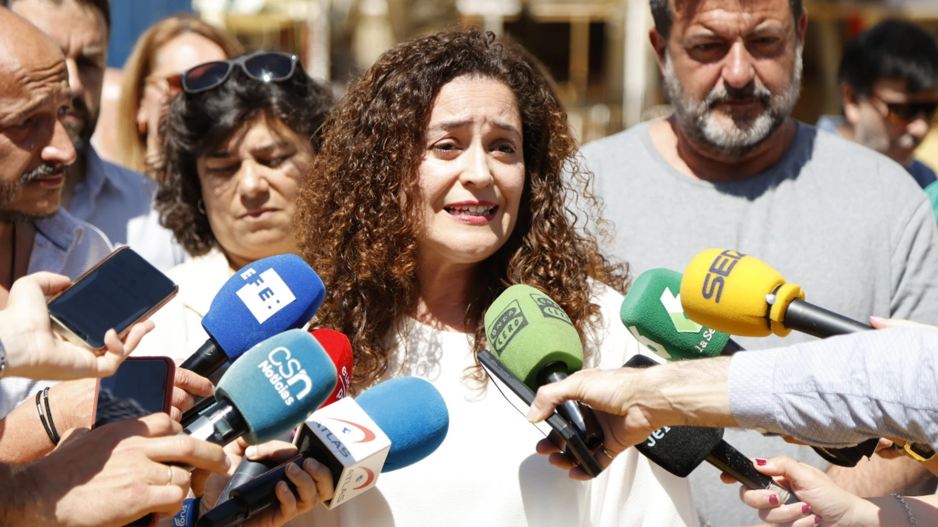 La candidata de Por Andalucía a la Junta, Inmaculada Nieto