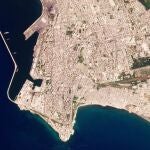 Imágenes de satélite de Planet Labs PBC muestran el puerto de Latakia, en Siria