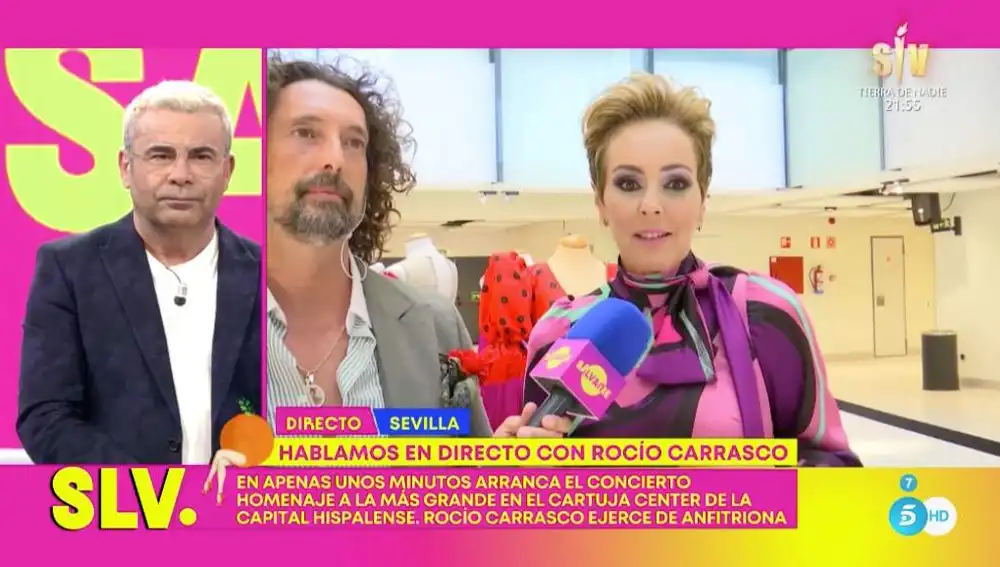 Rocío Carrasco conecta en directo con 'Sálvame'