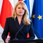 Presidente de Eslovaquia Zuzana Caputova