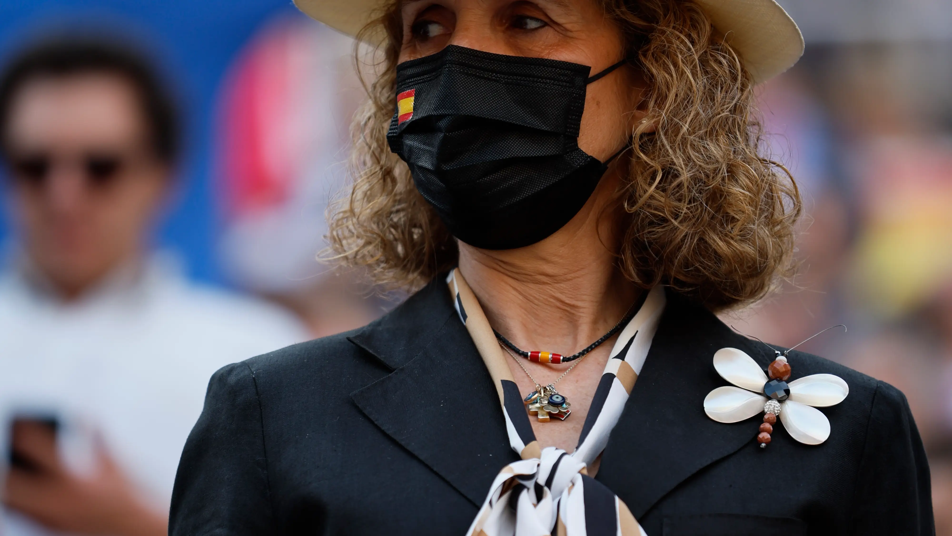 La infanta Elena asiste al festejo taurino de San Isidro con los diestros Morante de la Puebla, El Juli y Pablo Aguado y los toros de Álvaro Martínez Conradi, este miércoles en la Monumental de Las Ventas en Madrid.