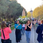 Procesión y rosario en Honor a la Virgen de Fátima