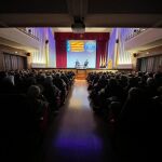 El Auditorio del Ateneo Mercantil ha llenado en la Conferencia "La Hora de la Comunitat”