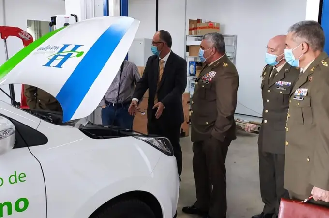 Los vehículos militares del futuro irán a pilas... de hidrógeno