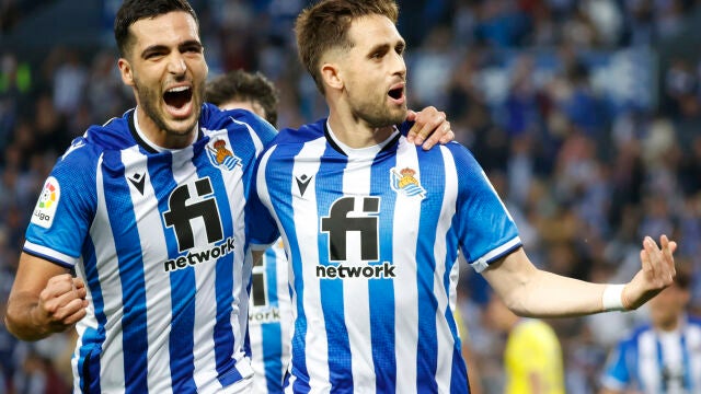 Adnan Januzaj con la Real Sociedad.