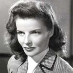 La actriz estadounidense Katharine Hepburn