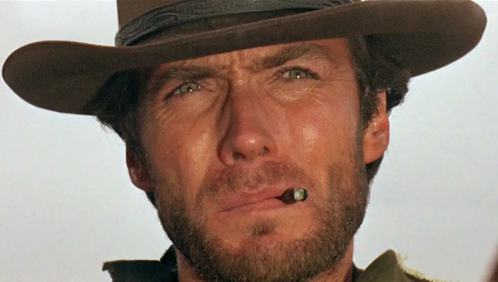 Clint Eastwood en «Por un puñado de dólares»